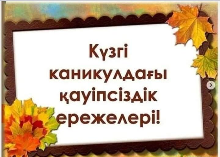 Балаларға  ватцап желісі арқылы «Қауіпсіздік ережелері» жаднамалар таратылды