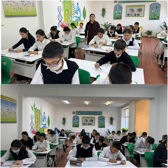 7-8 сынып оқушыларына арналған мектепішілік олимпиада